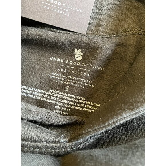 NFL Washington Commanders Junk Food Clothing Los Angeles Men’s S Hoodie Black - Picture 7 of 12